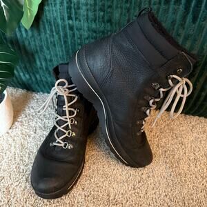 ECCO Gore-Tex Waterproof Boots, Men’s EU Size 42, US 8/8.5 Black Beige